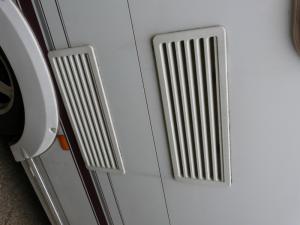 Caravan Campervan Motorhome Conversion Thetford Fridge Exterior Vents