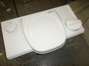 Caravan Campervan Motorhome White Colour Thetford Cassette Toilet Manual Flush